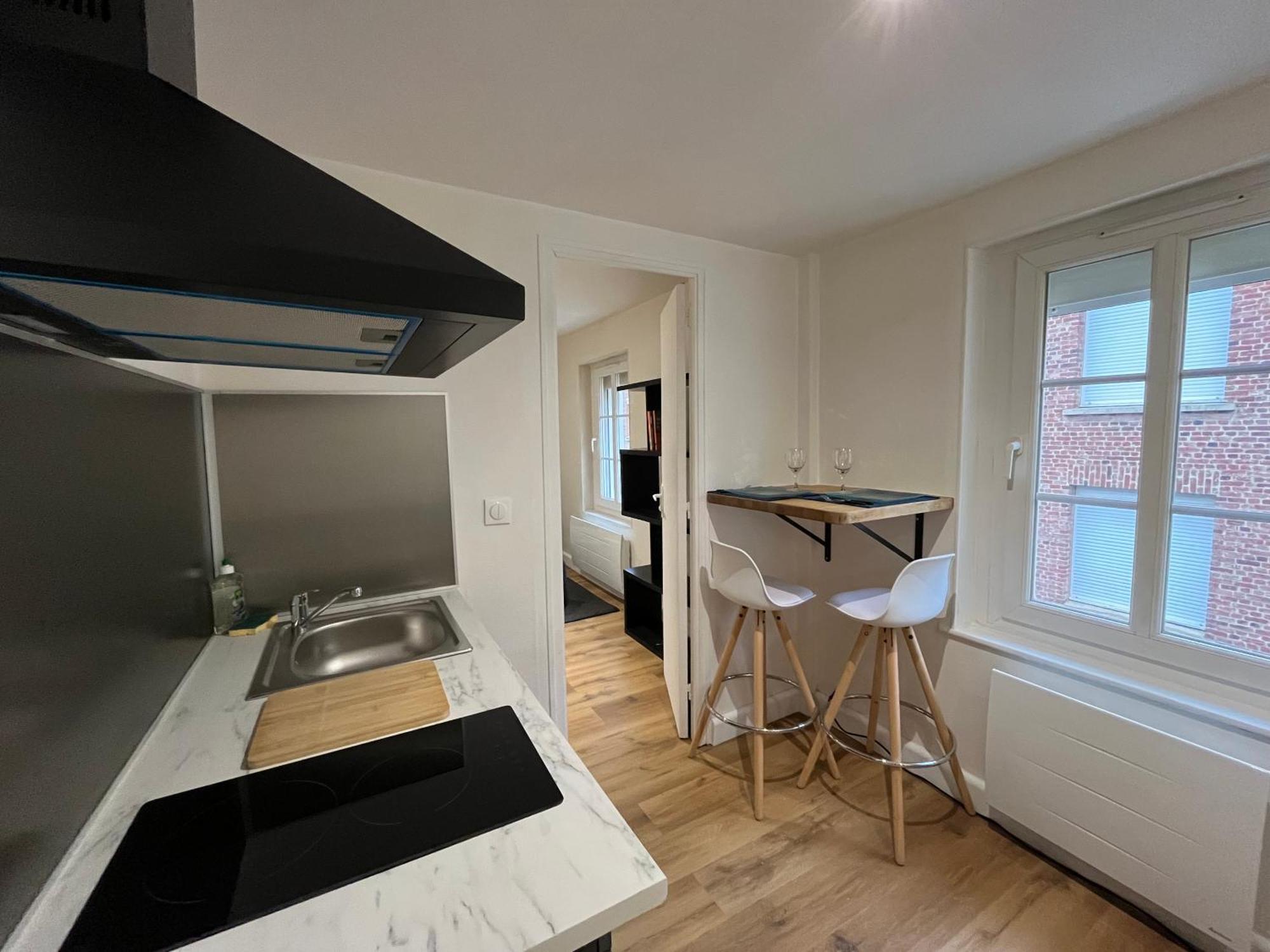 Apartament La Ruche Arrageoise - Parking Gratuit - Cozy - Grand Lit - Long Sejour Arras Zewnętrze zdjęcie